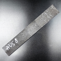 Заготовка для ножа из стали AUS-8 размеры: 200х40х2,5 мм