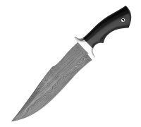 Нож Боуи 2 из дамасской стали купить на сайте koval-knife.shop