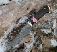 Нож Клыч из дамасской стали купить на сайте koval-knife.shop