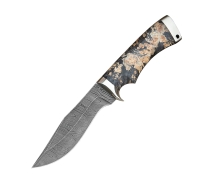 Нож Охотничий из дамасской стали купить на сайте koval-knife.shop